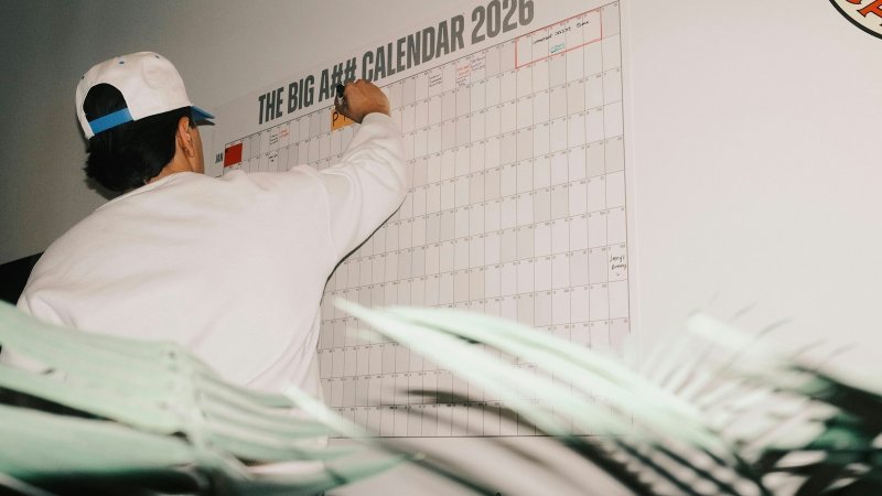 Calendar planning used to build a dissertation writing schedule while working